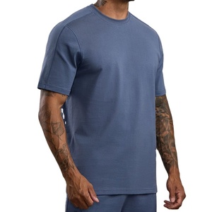 Camiseta de Hombre de Color Sólido, Ropa Deportiva Personalizada, Corte Regular, Tejido Cómodo, Ropa Deportiva Activa para Gimnasio, 100% Algodón Jersey - Product Image 1