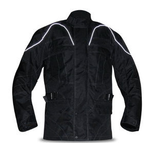 Veste de moto en textile OEM, renforcée en Cordura, vêtements de protection pour la conduite en tout-terrain et les voyages d'aventure - Product Image 1