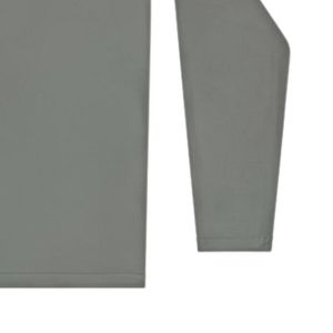 Sweat-shirt unisexe gris à col zippé, manches longues, en polaire douce, décontracté, pour l'extérieur, vêtement de mode et de travail - Product Image 6