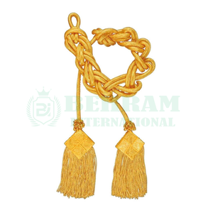 Cordons de croix personnalisés de qualité supérieure en polyester/coton/nylon, légers, enduits, avec pompons pour prêtre, noués, pour usage liturgique - Product Image 4