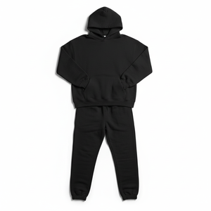 ชุดฮู้ดดี้ผู้ชายแบบเรียบ ชุดวอร์ม กางเกงวอร์ม รับทำโลโก้ตามสั่ง ราคาขายส่ง OEM ODM - Product Image 4