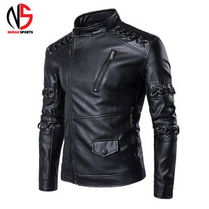 Chaqueta de Cuero Genuino para Hombre de Alta Calidad, Personalizada, Impermeable, Transpirable, Ropa de Invierno de Moda, NURAK SPORTS NS-1169 - Product Image 3
