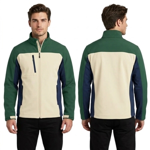 Chaqueta Softshell para Hombre en Color Lavanda Pálido, de Poliéster y Nailon, con Bolsillo en el Pecho y Paneles en Contraste, para Uso Casual - Product Image 2