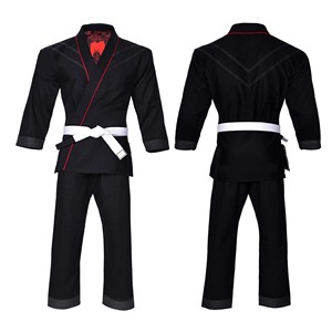 Kimono de BJJ de 550 GSM 100% Poliéster, con Logotipo Personalizado Bordado, en Oferta, Uniforme de Artes Marciales de Alta Calidad, OEM ODM - Product Image 3