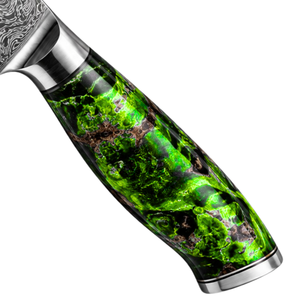 Couteau de Chef Professionnel en Acier Damas Fait Main, Outil de Cuisine Personnalisé, Lame à Motif Décoratif, Manche Ergonomique, Vente en Gros - Product Image 4
