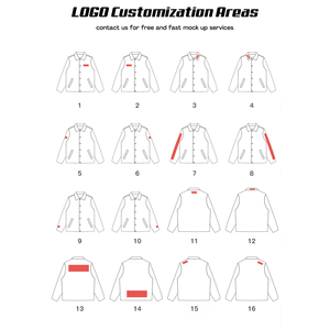 เสื้อแจ็คเก็ตโค้ชทรงหลวมสำหรับผู้ชาย - โลโก้สั่งทำได้ เสื้อกันลมสำหรับเล่นกีฬาแบบยูนิเซ็กซ์ - Product Image 6
