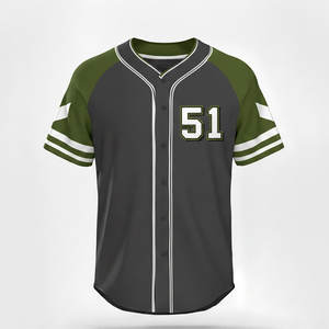 Maillot de baseball personnalisé pour hommes, tissu athlétique respirant conçu pour les uniformes d'équipe, les entraînements, les matchs et les vêtements de sport décontractés. - Product Image 2