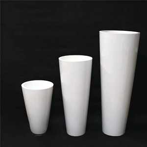 Piliers de mariage cylindriques en céramique, vente directe d'usine, modernes, pour extérieur/intérieur, écologiques, jardinières pour la maison et le jardin - Product Image 1