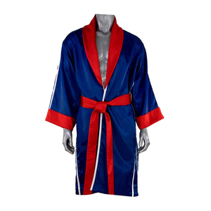 Robe de boxe sur mesure de haute qualité, longue et professionnelle, avec logo, équipement de boxe doux et respirant, fabriqué sur mesure - Product Image 1