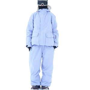 Combinaison de ski d'hiver haute performance, imperméable et respirante, ensemble veste et pantalon, isolation thermique pour temps froid, vêtements de snowboard - Product Image 1