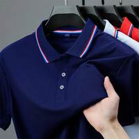 Chemise piqué 100 % coton pour homme, manches courtes, couleur unie, respirante, infroissable, séchage rapide, écologique, coupe décontractée classique