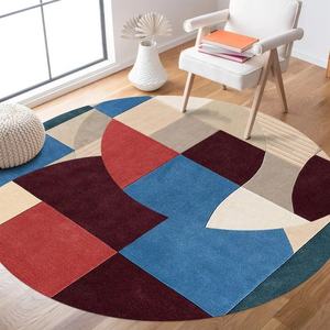 Superbe tapis touffeté à la main en pure laine, salon salle à manger enfants prière bureau adolescents salle de bain extérieure utilisation porte avec - Product Image 4