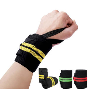 สายรัดข้อมือพร้อมโลโก้สั่งทำ สำหรับออกกำลังกาย ยกดัมเบล ดึงข้อ ยกน้ำหนัก ฟิตเนส มีสินค้าพร้อมส่ง - Product Image 1