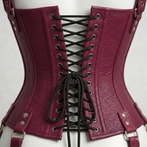 Ensemble de corset gothique pour femme en cuir et dentelle, harnais respirant et écologique, vêtement de mode sexy - Product Image 6