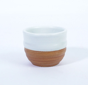 White Terracotta Ceramic Tea <b>Cup</b> 6x5cm Solid Minimalist <b>Reusable</b> BPA Free Dishwasher Microwave Safe Restaurant Hotel Cafe - Product Image 5