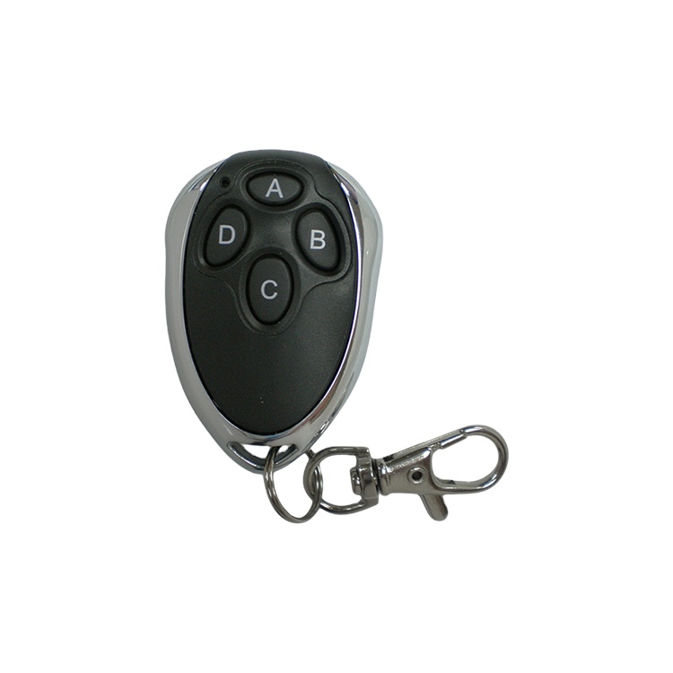 Batterij Bedienen 433Mhz Draadloze Afstandsbediening Keyfob Voor Deur Poort Auto Garage Droog Relaisuitgang Ontvanger Encryptie Schakelaar