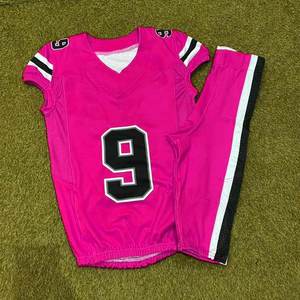 Uniformes de Fútbol Americano Personalizados con Sublimación, Precio de Fábrica, MOQ Bajo, Transpirables, Unisex - Product Image 5