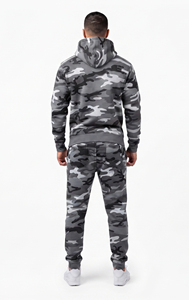 Conjunto Deportivo de Camuflaje para Hombre GOOD KING, Sudadera con Capucha, Pantalones Jogger, Manga Larga, Ropa Deportiva Informal para Otoño - Product Image 3