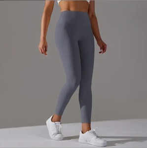 Leggings tricotés taille haute pour femmes, en gros, pour marques de détail, fabriqués par des usines de vêtements de confiance - Product Image 6