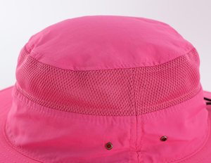 Fishing <b>Bucket</b> <b>Hat</b> Wide Brim Sun Protection Outdoor Fisherman Cap Breathable Quick Dry <b>Hat</b> With Adjustable Chin Strap For <b>Men</b> - Product Image 5