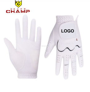 Guantes de Golf de Piel de Oveja Genuina de Alta Calidad con Diseño Totalmente Nuevo y Logotipo Personalizado, Antideslizantes, Unisex, de Alto Rendimiento para Uso Deportivo - Product Image 5