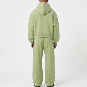 Conjunto Deportivo Personalizado para Hombre con Capucha, Pantalones Deportivos y Sudadera, Fabricante de Ropa Deportiva al por Mayor, Proveedor de Marca Privada - Product Image 2