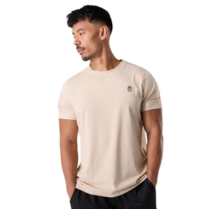 Camiseta Deportiva de Manga Corta para Hombre, Corte Ajustado, para Gimnasio, Entrenamiento, Suave, Elástica, de Alto Rendimiento, Suministro al por Mayor OEM - Product Image 2
