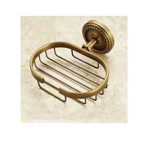 Modern Brass Soap Dish Holder Wall Mounted Metal Soap Saver Rack Gold Bathroom Countertop <b>Storage</b> Tray <b>Bath</b> Accessories - Product Image 6