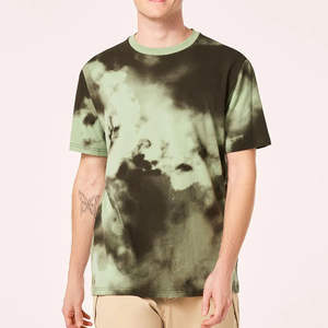 Nueva Llegada: Camiseta de Hombre con Cuello Redondo, Manga Corta, Lavado Ácido, 100% Algodón Tejido, Ajuste Holgado, Casual, Transpirable, Hecha a Medida, Diferente - Product Image 5