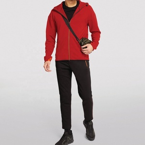Sudadera con Capucha para Hombre, Manga Larga, Cierre de Cremallera, Diseño Personalizado, Forro Polar Sólido, Resistente al Viento, Ecológica, Corte Regular - Product Image 2