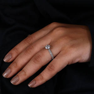 แหวนหมั้นเพชร18K สำหรับแฟน - Product Image 6