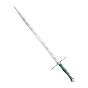 Couteau de combat à lame droite en acier, épaisseur de qualité industrielle, manche en cuir, lame unique non réglable - Product Image 3