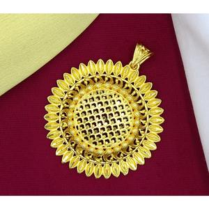 จี้เสน่ห์ดูไบอินเดียอินเทรนด์ชุดเครื่องประดับชุบทองจี้เครื่องประดับแฟชั่น - Product Image 5