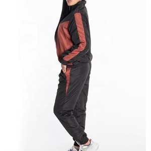 Unisex Womens Heavyweight Windbreaker <b>Set</b> Oversized Waterproof Hooded Jacket <b>Jogger</b> Track Pants Two Piece Casual Warm Outerwear - Product Image 4