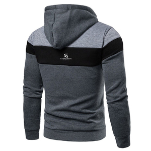 Sweat à capuche polaire épais surdimensionné pour homme, pull Sherpa d'hiver avec cordon de serrage 2026 - Product Image 4