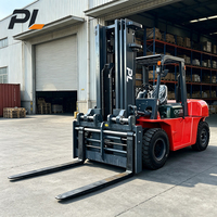 Chariot élévateur diesel PL 7 tonnes, grande capacité, mât triplex, hauteur de levage 6m, pour la logistique portuaire et la manutention de matériaux