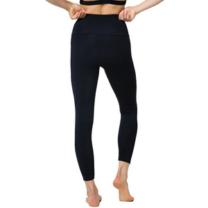Leggings de yoga pour femmes, design personnalisé, spandex/polyester, extensibles dans quatre directions, antibactériens, avec cordon de serrage, pour l'entraînement - Product Image 2