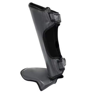 Espinilleras Ajustables de Cuero PU de Alta Calidad al por Mayor, Protección para Boxeo, Kickboxing, Ropa Deportiva, Muay Thai - Product Image 4