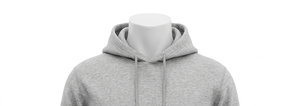 Sweat-shirt à capuche gris pour homme, coupe classique, en molleton de coton, décontracté, avec poche avant, pour l'automne - Product Image 4
