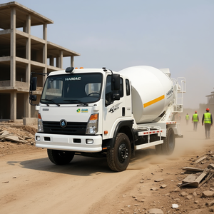 Camion malaxeur à béton Hamac, 6 mètres cubes, grande capacité, malaxeur de chantier - Product Image 3