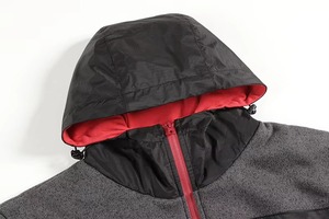 Full Zip up Warm <b>Winter</b> Coats Mens Polar Fleece <b>Jacket</b> Pockets <b>Running</b> Mens <b>Jackets</b> & Coats - Product Image 4
