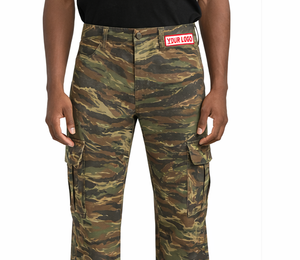 High Quality Top Selling Custom <b>Camouflage</b> <b>Cargo</b> Pants Multi Pocket <b>Cargo</b> Pants Cotton Trousers Private Label - Product Image 2