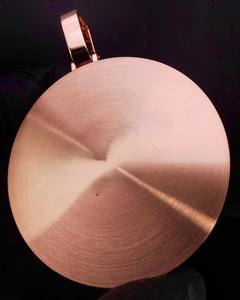 Pendentif personnalisé en argent sterling S925, diamant moissanite, plaqué or rose, émaillé rouge et noir, bijoux hip-hop glacés - Product Image 6