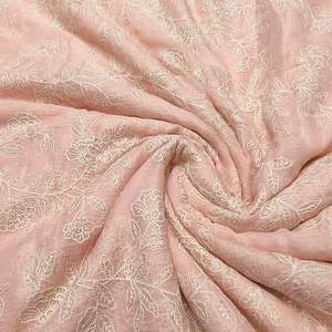 Wholesale Sequin Embroidery Fabric Export Quality Mesh Net <b>Garment</b> Textile For Importers And Bulk Buyers - Product Image 5