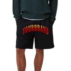 Short pour hommes 100% en polaire 400GSM personnalisé logo imprimé bouffant avec poches latérales short hip hop pour hommes Vente en gros - Product Image 5