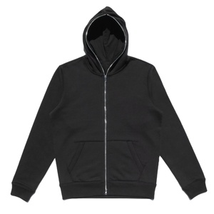 Sweat à capuche zippé 100% coton de haute qualité pour hommes Design d'impression bouffée éponge française vierge personnalisée - Product Image 3
