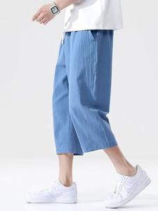 Pantalones Cortos Deportivos para Hombre al por Mayor de Alta Calidad con Diseño de Logotipo Personalizado, Pantalones Cortos Cargo Transpirables de Lona, Servicio OEM Informal - Product Image 4