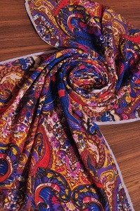 Chales de Lana Estampados, Impresión Digital, Bufanda Larga Tradicional de Cachemira - Product Image 2
