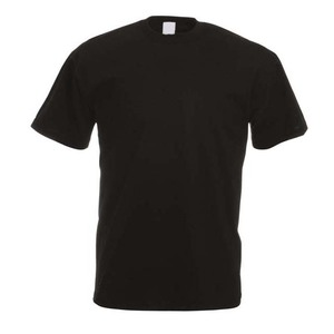 T-shirt en coton épais pour homme, grande taille, col rond, manches courtes, chemise d'été à motif, anti-boulochage, coupe ample - Product Image 2