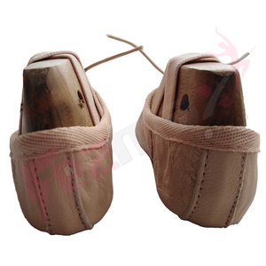Zapatillas de Ballet Suaves FEZMAX para Mujer, Parte Superior de Goma Transpirable, Forro de Algodón, Entresuela de Carbono, Suela de Cuero Genuino para Ballet y Jazz - Product Image 6